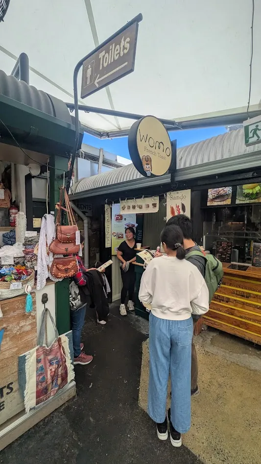 WoMo French Toast stall Y103 inside Fremantle Markets